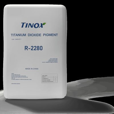 TitaniumDioxyde couche à faible niveau de brillance avec solution à haute opacité