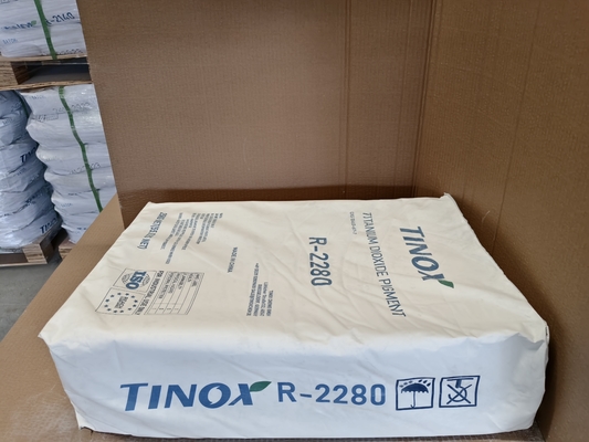 acheter TINOX R-2280 Titanium Dioxide Rutile with Superior Coverage Exceptional Dispersibility and Strong Blue Undertone for Plastic Applications online manufacture