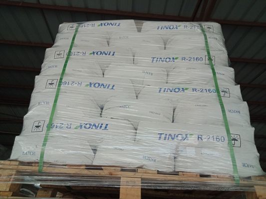 Un bon prix. Dioxyde de titane rutile TINOX R-2160 à fort pouvoir colorant pour systèmes pigmentés en ligne