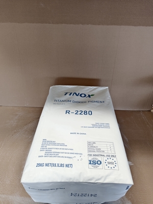 Un bon prix. TINOX R-2280 Titanium Dioxide Rutile with Excellent Opacity High Heat Resistance and Low Volatility for Plastic Applications en ligne