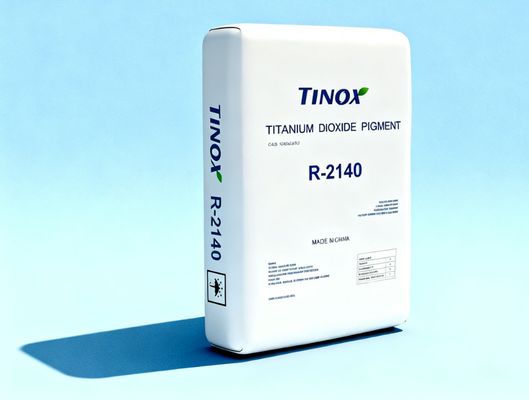 Un bon prix. TINOX R-2140 Pigment de dioxyde de titane rutile abordable à haute teneur en rutile et bonne blancheur pour les peintures et les revêtements en ligne