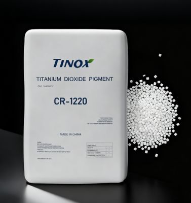 Un bon prix. TINOX CR-1220 Processus de chlorure Dioxyde de titane Pigment rutile à haute performance avec une teneur en TiO2 ≥ 96% et une teneur en rutile ≥ 99,5% pour les applications en plastique en ligne